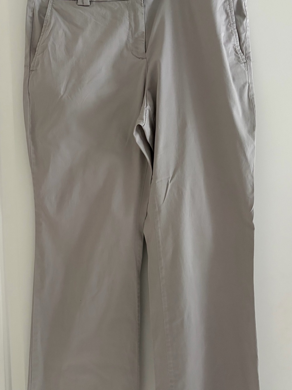 LOFT Petite Light Gray Julie Pants